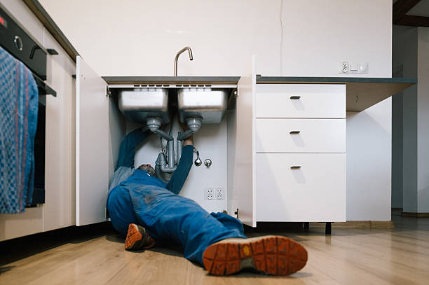 Professional Pipe Repair technician working in Abingdon, MD